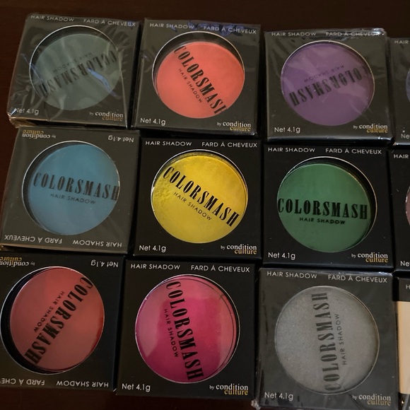 HUGE lot of Colorsmash hair shadow, all different colors. 18 total - Picture 3 of 3